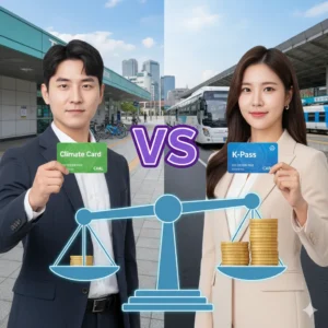 기후동행카드 K패스 비교 분석 및 혜택 차이